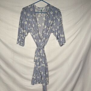 Flora‎ Nikrooz Blue Floral Robe
